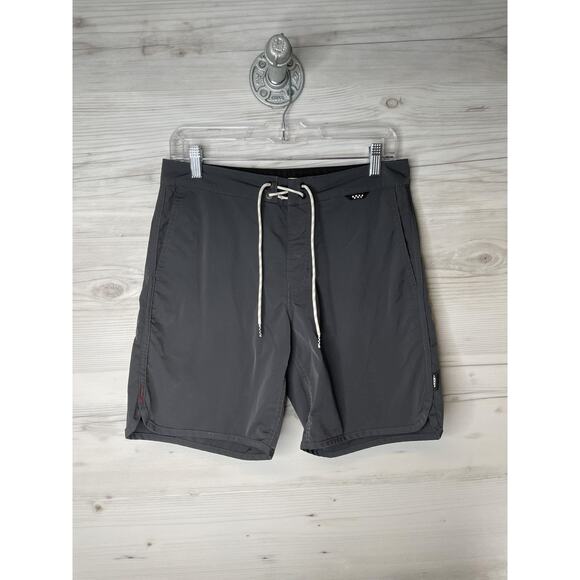 Vans Board Shorts Mens 29 Swim Trunks Polyester Surf Beach Pocket Drawstring - Picture 1 of 15